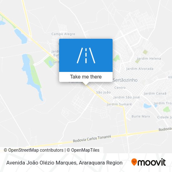 Avenida João Olézio Marques map