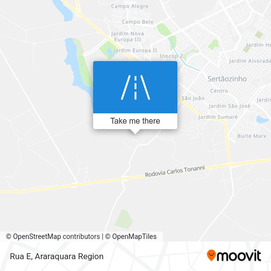 Rua E map