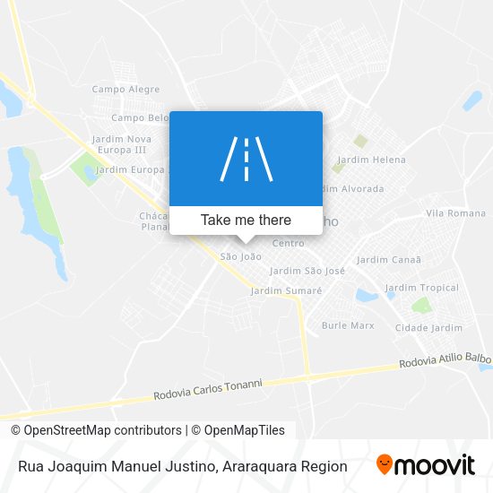 Rua Joaquim Manuel Justino map