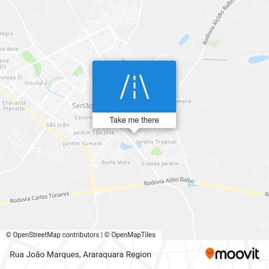 Rua João Marques map