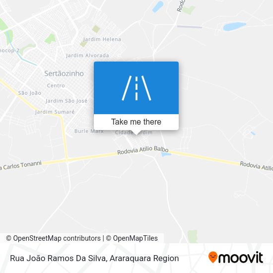 Rua João Ramos Da Silva map