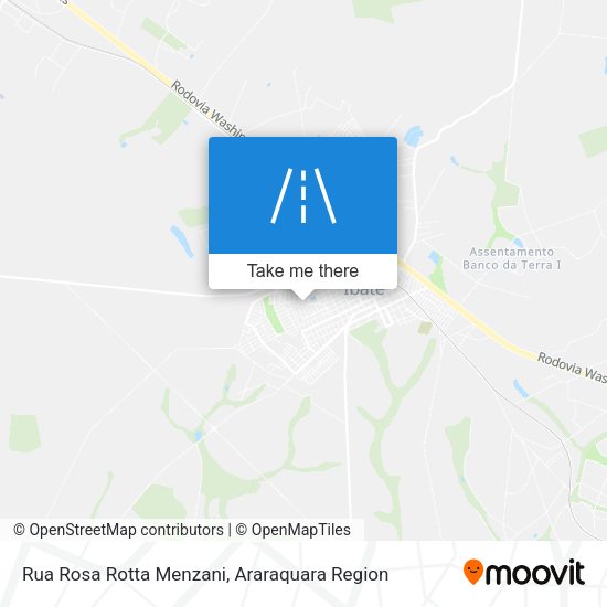 Rua Rosa Rotta Menzani map