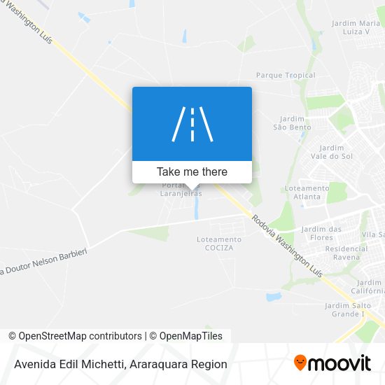Avenida Edil Michetti map