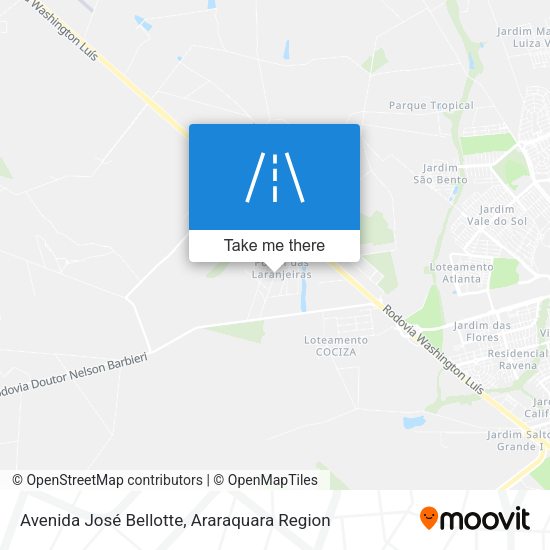 Avenida José Bellotte map