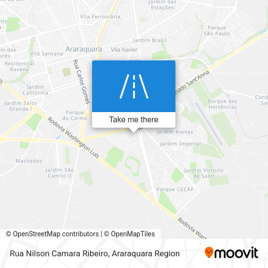 Rua Nilson Camara Ribeiro map