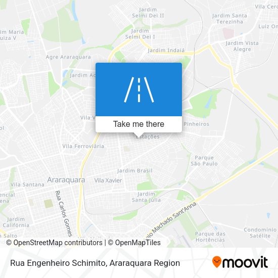 Rua Engenheiro Schimito map