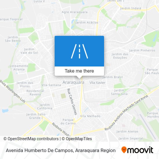 Avenida Humberto De Campos map