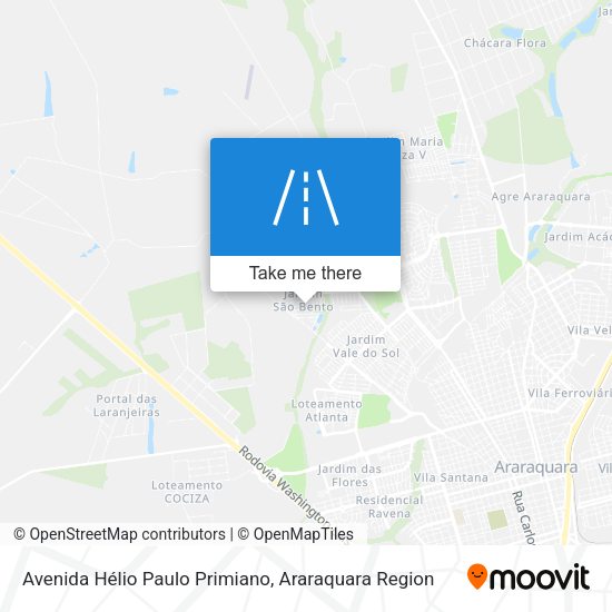 Avenida Hélio Paulo Primiano map