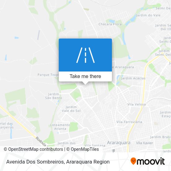 Avenida Dos Sombreiros map