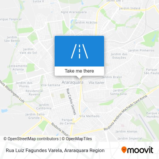 Rua Luiz Fagundes Varela map