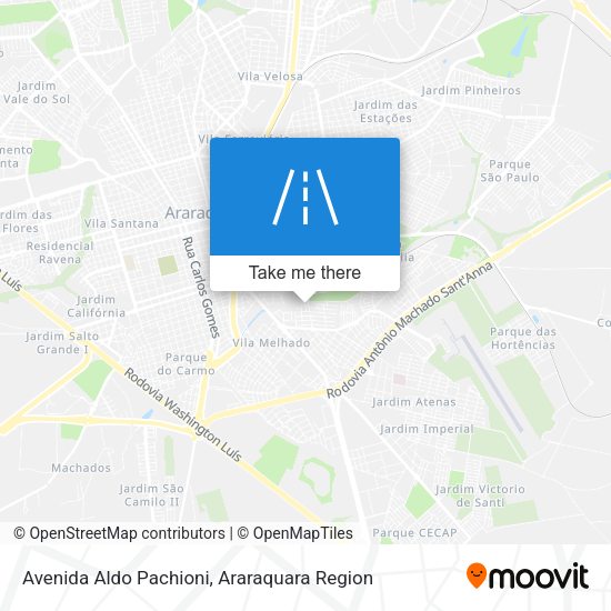 Avenida Aldo Pachioni map