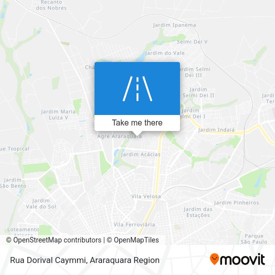 Rua Dorival Caymmi map