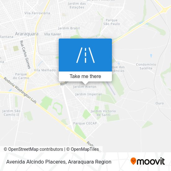 Avenida Alcindo Placeres map