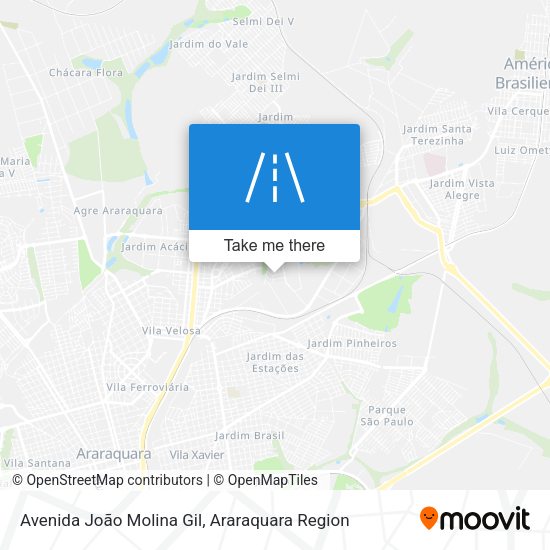 Avenida João Molina Gil map