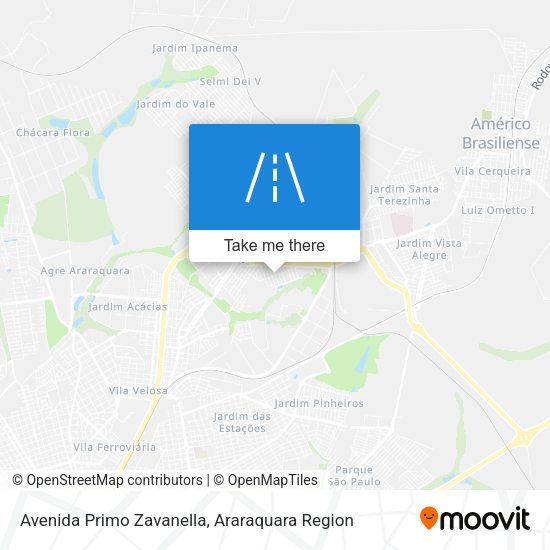 Avenida Primo Zavanella map