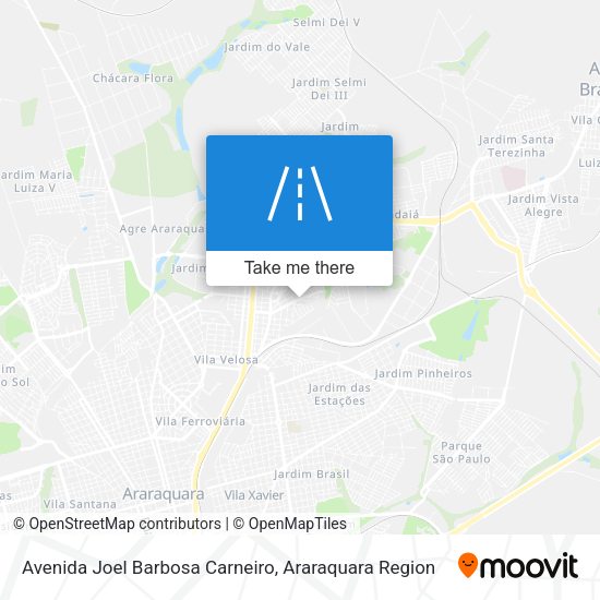 Avenida Joel Barbosa Carneiro map