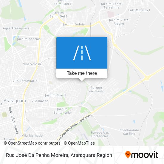 Rua José Da Penha Moreira map