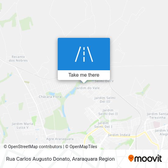 Rua Carlos Augusto Donato map