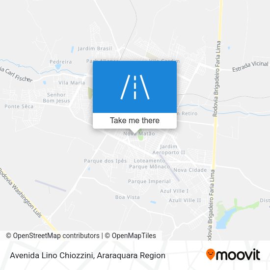 Avenida Lino Chiozzini map