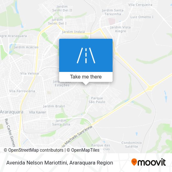 Avenida Nelson Mariottini map