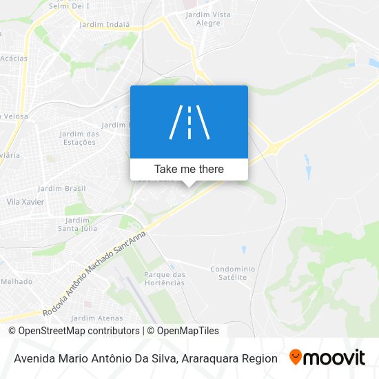 Avenida Mario Antônio Da Silva map