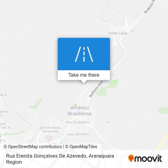 Rua Erenita Gonçalves De Azevedo map
