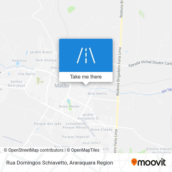 Rua Domingos Schiavetto map