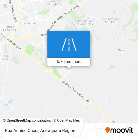 Rua Anniral Cucci map