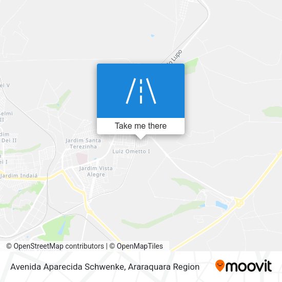 Avenida Aparecida Schwenke map