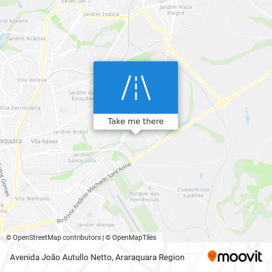 Avenida João Autullo Netto map