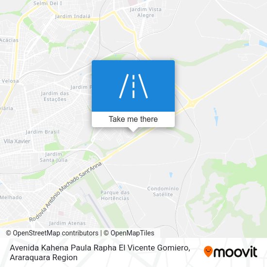 Avenida Kahena Paula Rapha El Vicente Gomiero map