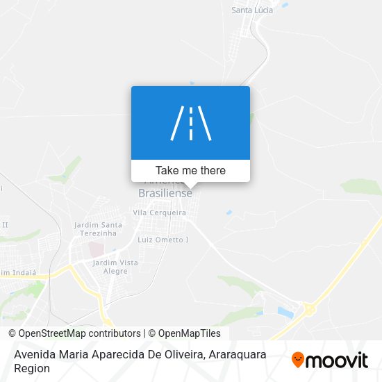 Avenida Maria Aparecida De Oliveira map