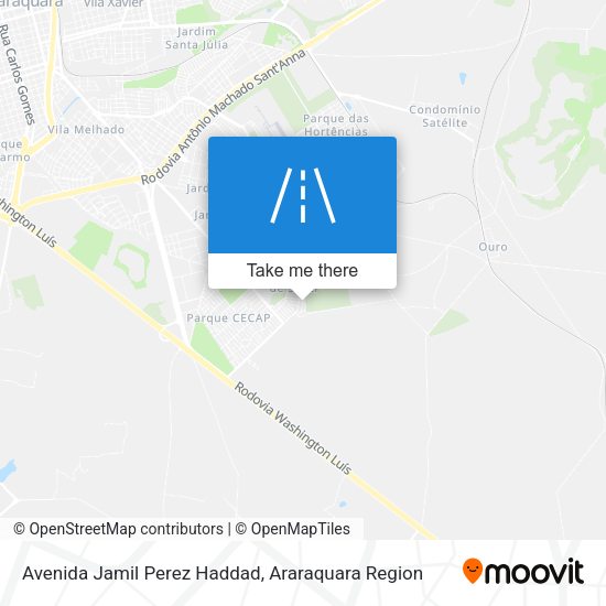 Avenida Jamil Perez Haddad map