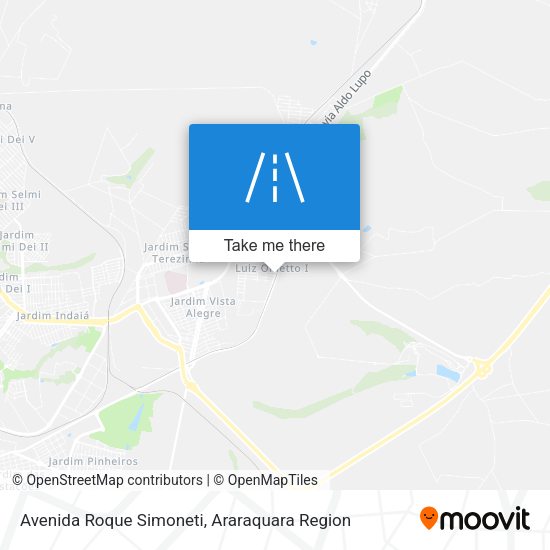 Avenida Roque Simoneti map