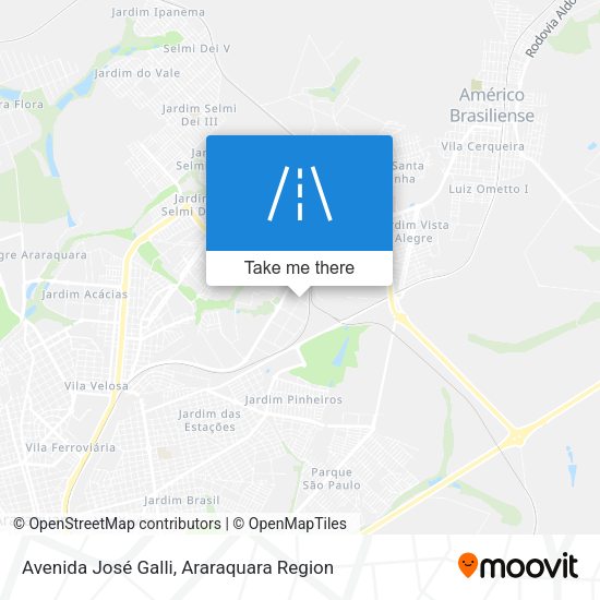 Avenida José Galli map
