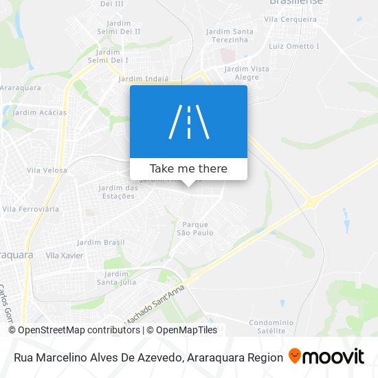 Rua Marcelino Alves De Azevedo map