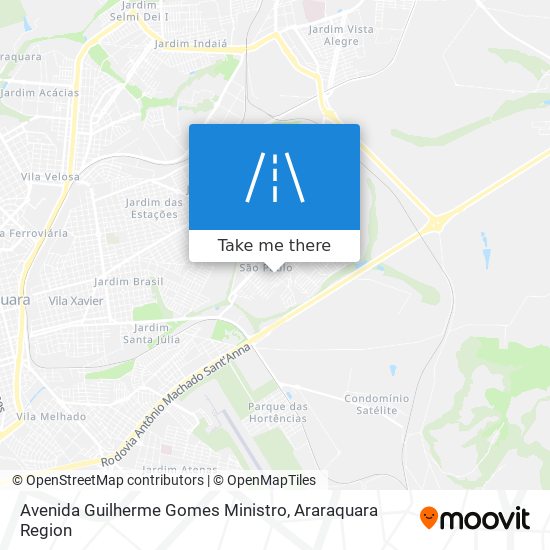 Avenida Guilherme Gomes Ministro map