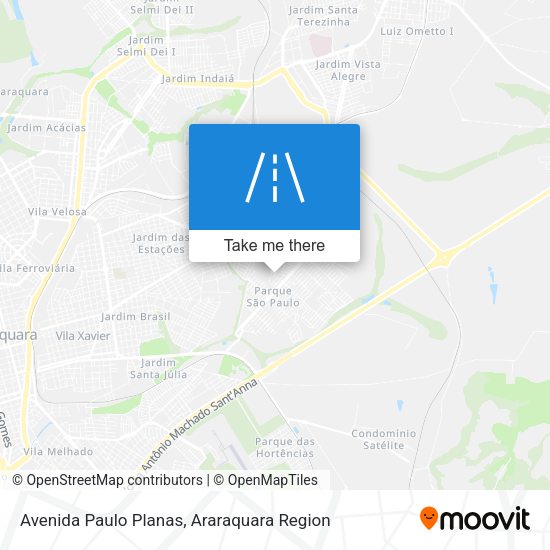 Avenida Paulo Planas map