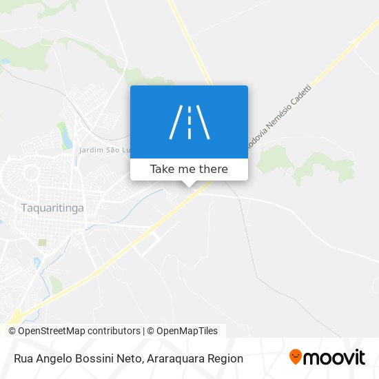 Rua Angelo Bossini Neto map