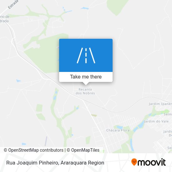 Rua Joaquim Pinheiro map