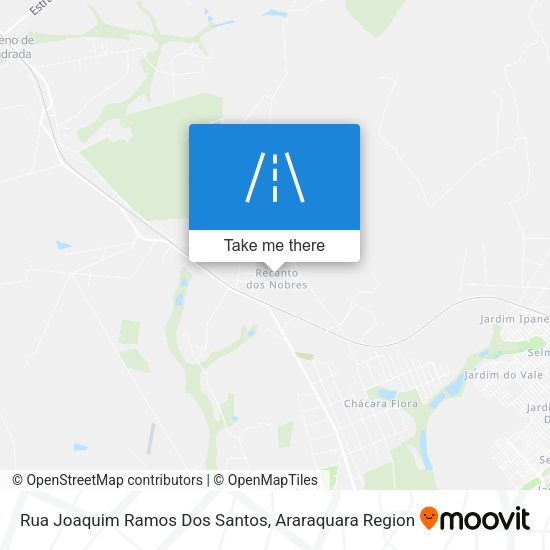 Rua Joaquim Ramos Dos Santos map