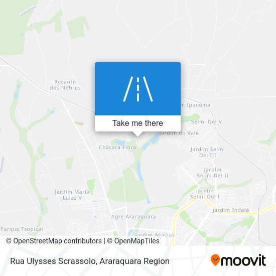Rua Ulysses Scrassolo map