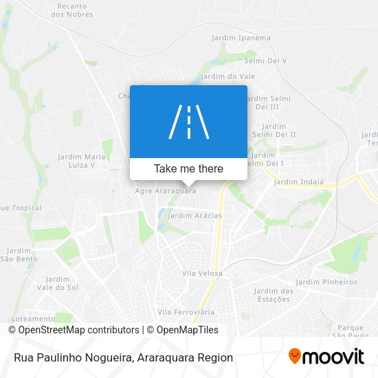 Rua Paulinho Nogueira map