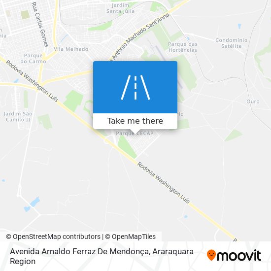 Avenida Arnaldo Ferraz De Mendonça map