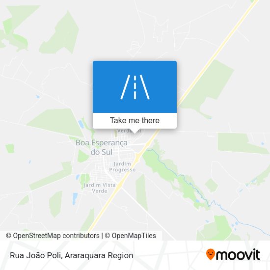 Rua João Poli map