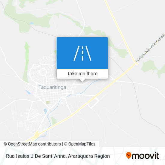 Rua Isaias J De Sant´Anna map