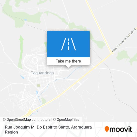 Rua Joaquim M. Do Espírito Santo map