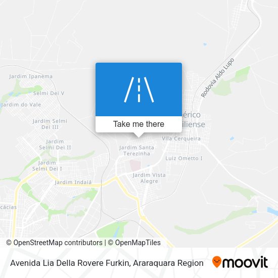 Avenida Lia Della Rovere Furkin map