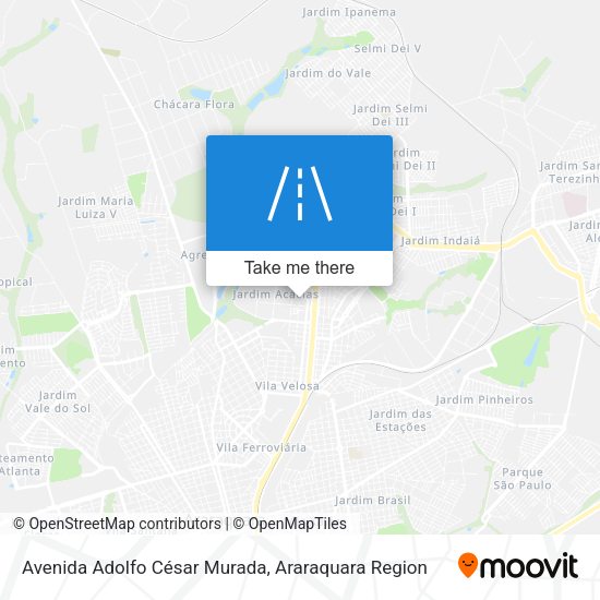 Avenida Adolfo César Murada map