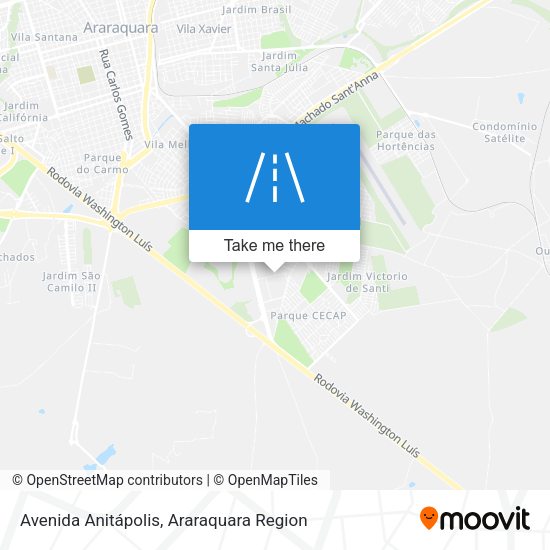 Avenida Anitápolis map